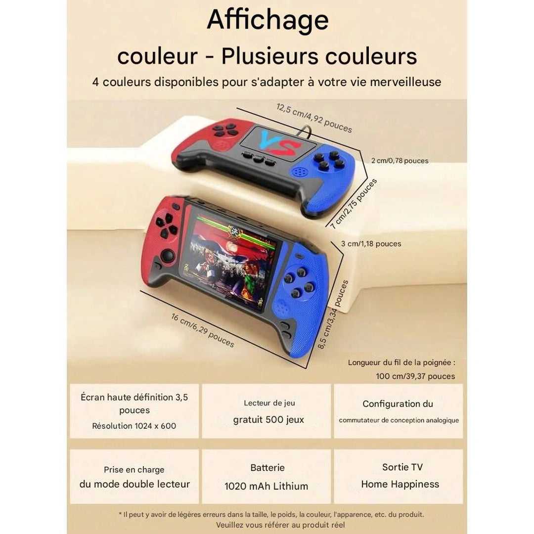 Sokoneo™ GameBox Q21 — 500 jeux rétro