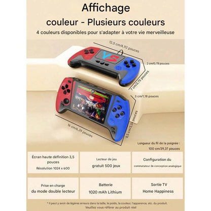 Sokoneo™ GameBox Q21 — 500 jeux rétro