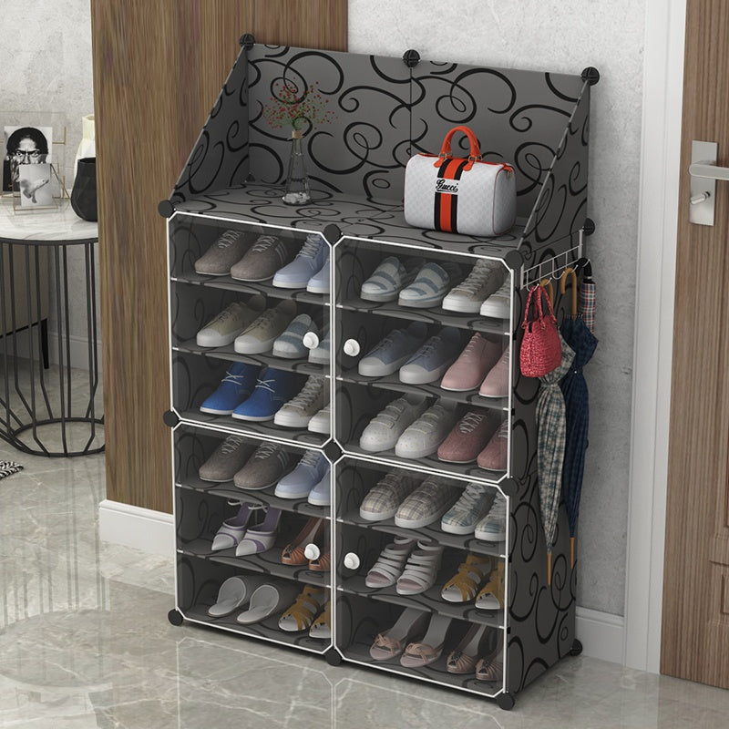 Étagère à Chaussures Modulaire XXL – 24 Paires