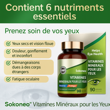 Charger l&#39;image dans la galerie, Sokoneo™ Vitamines &amp; Minéraux pour les Yeux
