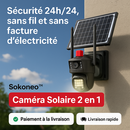 Sokoneo™ Caméra Solaire 2-en-1_ML
