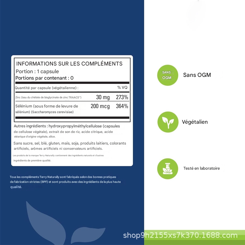 Sokoneo™ Zinc + Sélénium