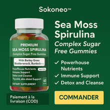 Charger l&#39;image dans la galerie, Sokoneo™ Sea Moss Spirulina Gummies_ML
