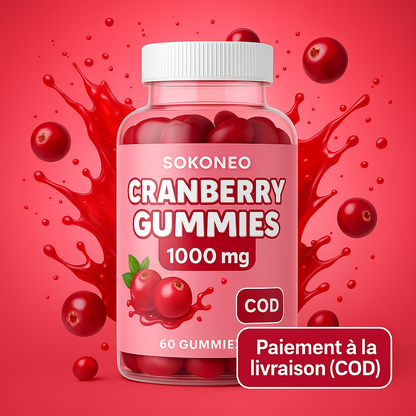 Sokoneo™ Cranberry Gummies – 1000 mg
