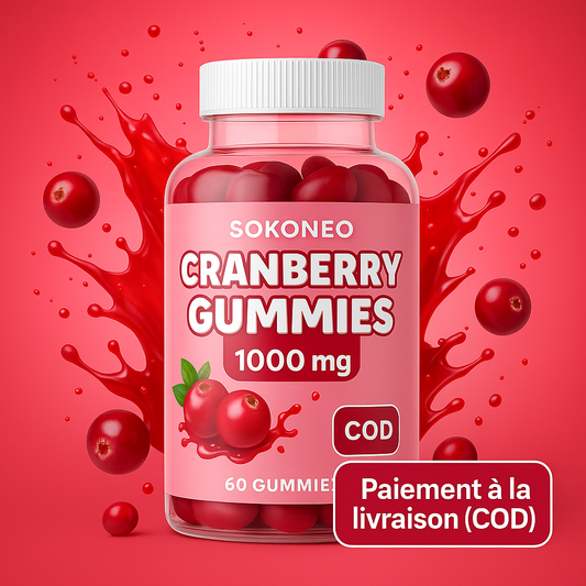 Sokoneo™ Cranberry Gummies – 1000 mg