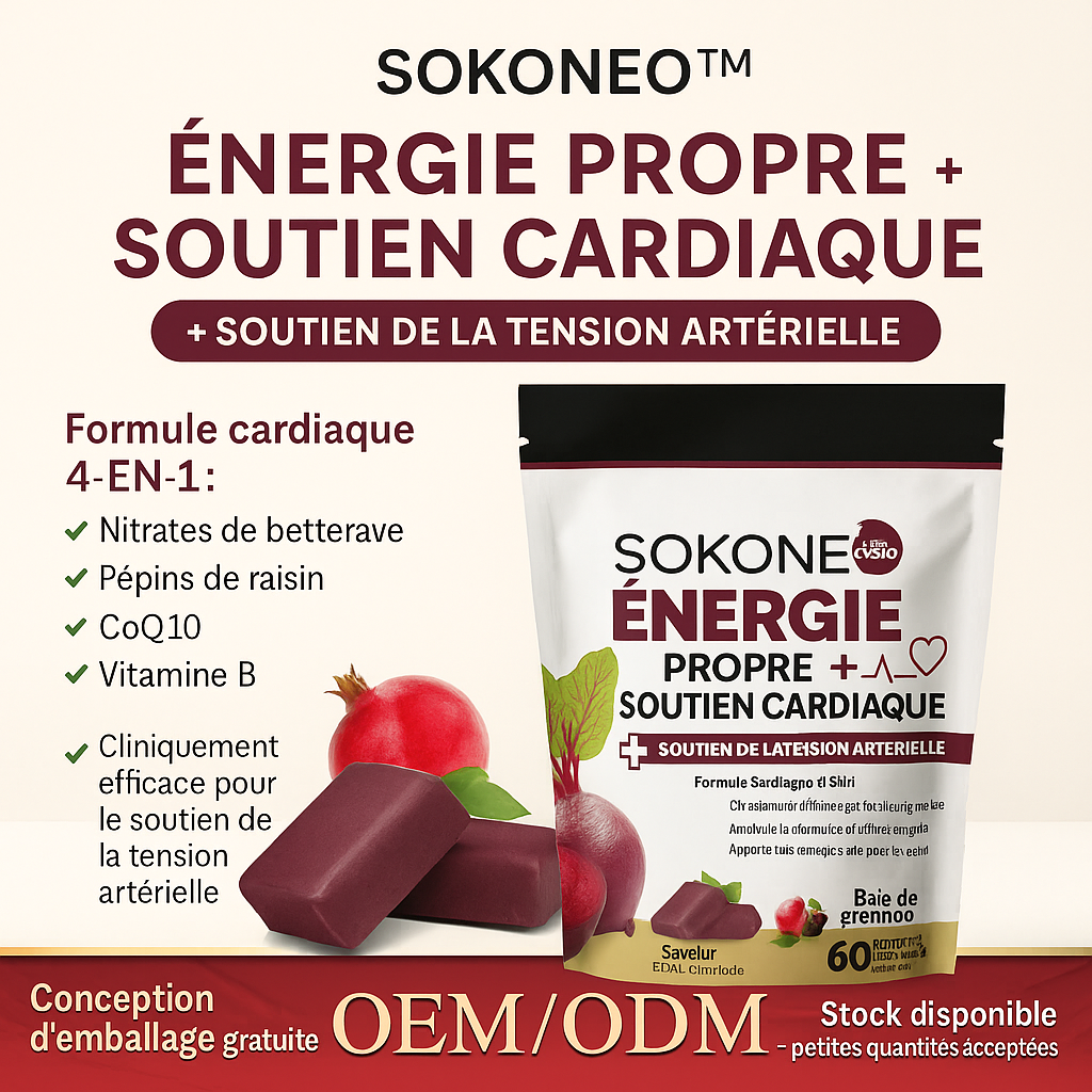 Sokoneo™ Énergie Propre + Soutien Cardiaque_ML