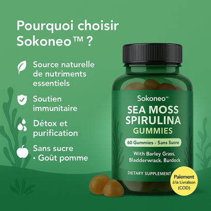 Sokoneo™ Sea Moss Spirulina Gummies_ML