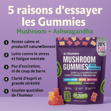 Charger l&#39;image dans la galerie, Sokoneo™ mushroom ashwagandha gummies
