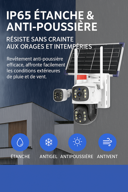 Sokoneo™ Caméra Solaire 2-en-1_GN