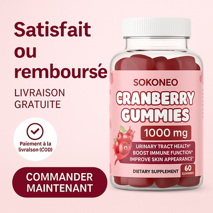 Sokoneo™ Cranberry Gummies – 1000 mg