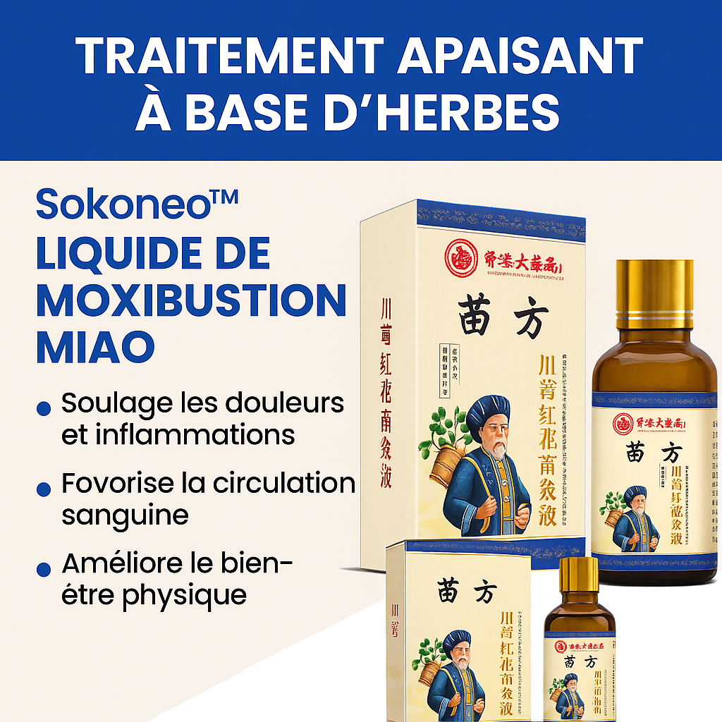 Sokoneo™ Liquide de Moxibustion Miao