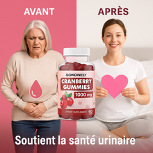 Charger l&#39;image dans la galerie, Sokoneo™ Cranberry Gummies – 1000 mg
