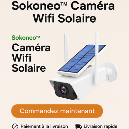 Sokoneo™ Caméra Wifi Solaire_SN