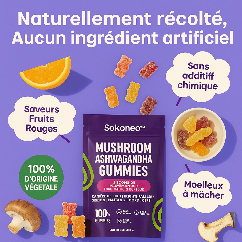 Sokoneo™ mushroom ashwagandha gummies_GN