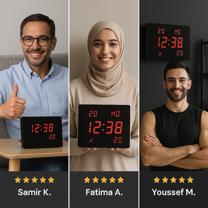 Sokoneo™ Affichage Numérique de Haute Précision du Temps