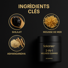 Charger l&#39;image dans la galerie, Sokoneo™ 3-in-1 Wellness Gummies_GN
