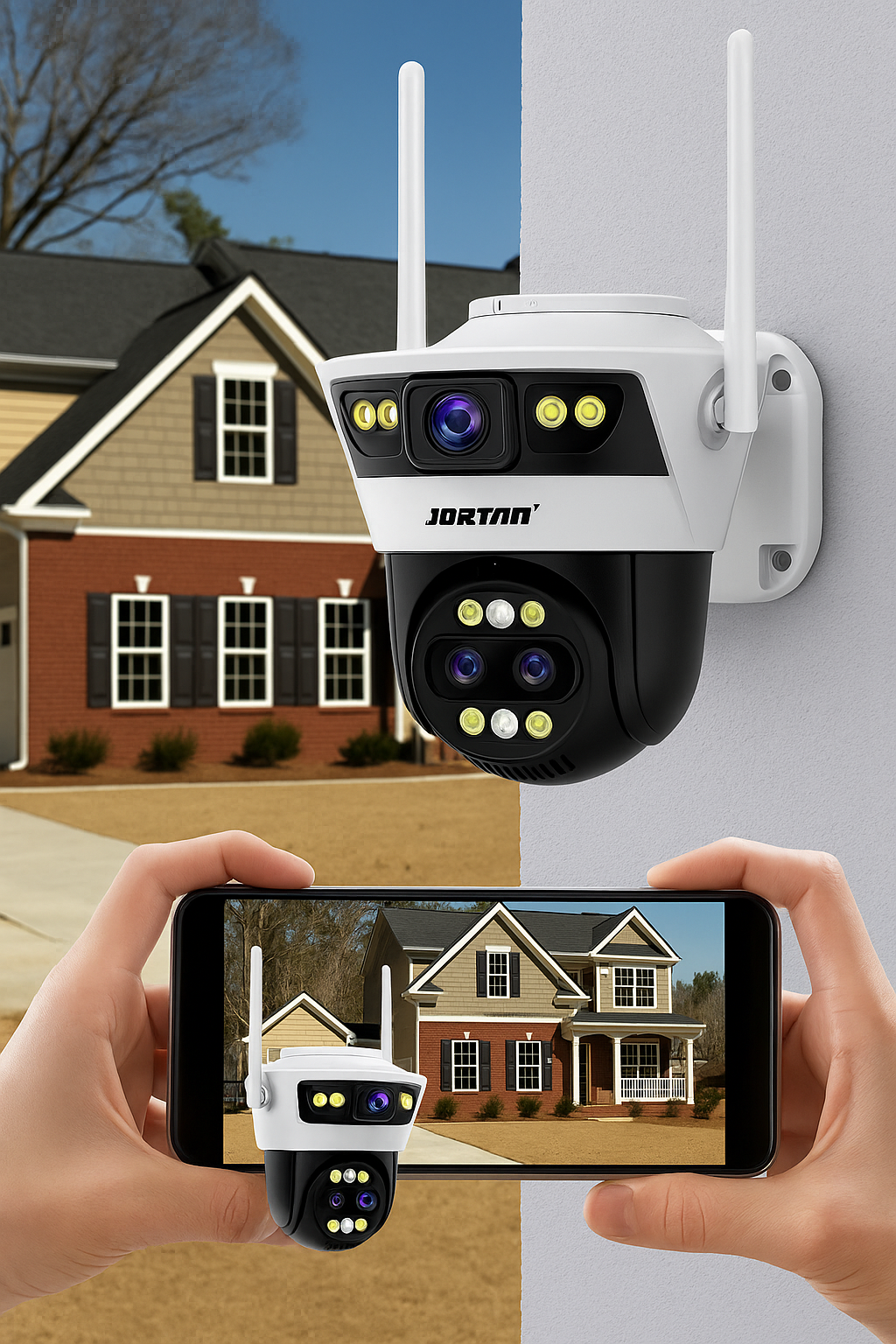 Sokoneo™ CAMÉRA WIFI GUN BALL LINKAGE_SN